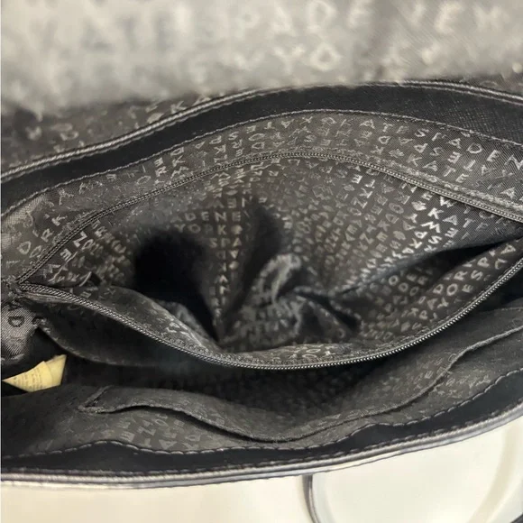 Kate Spade Laurel Black Classic Chic Satchel Purse Crossbody‎ Everyday Bag
